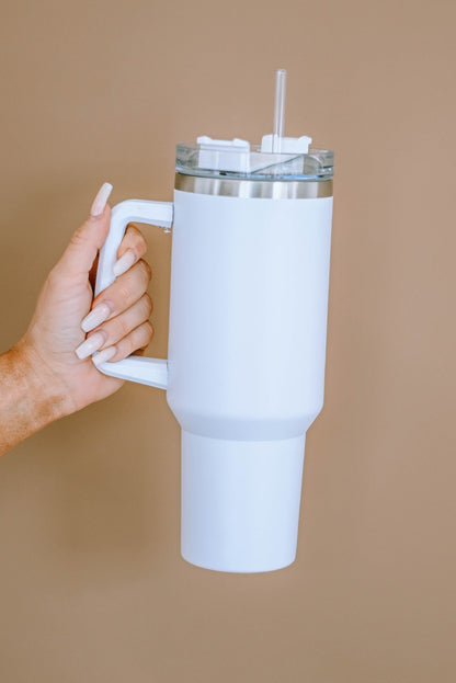 304 Stainless Steel Insulated Tumbler Mug with Straw