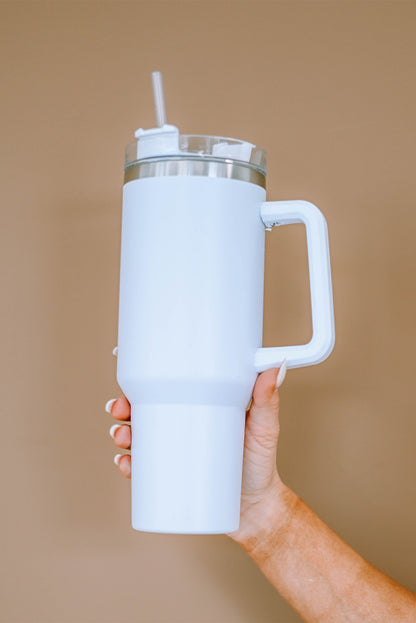 304 Stainless Steel Insulated Tumbler Mug with Straw