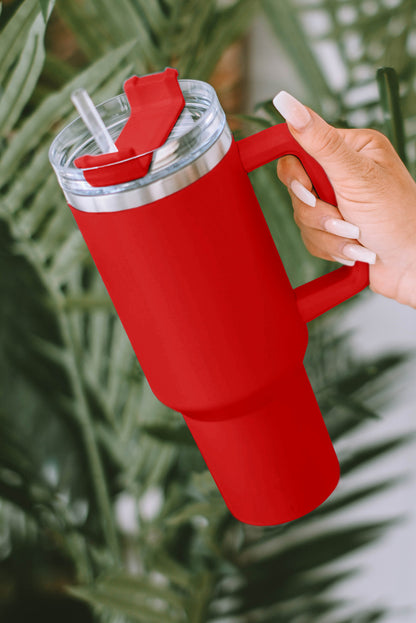 304 Stainless Steel Insulated Tumbler Mug with Straw