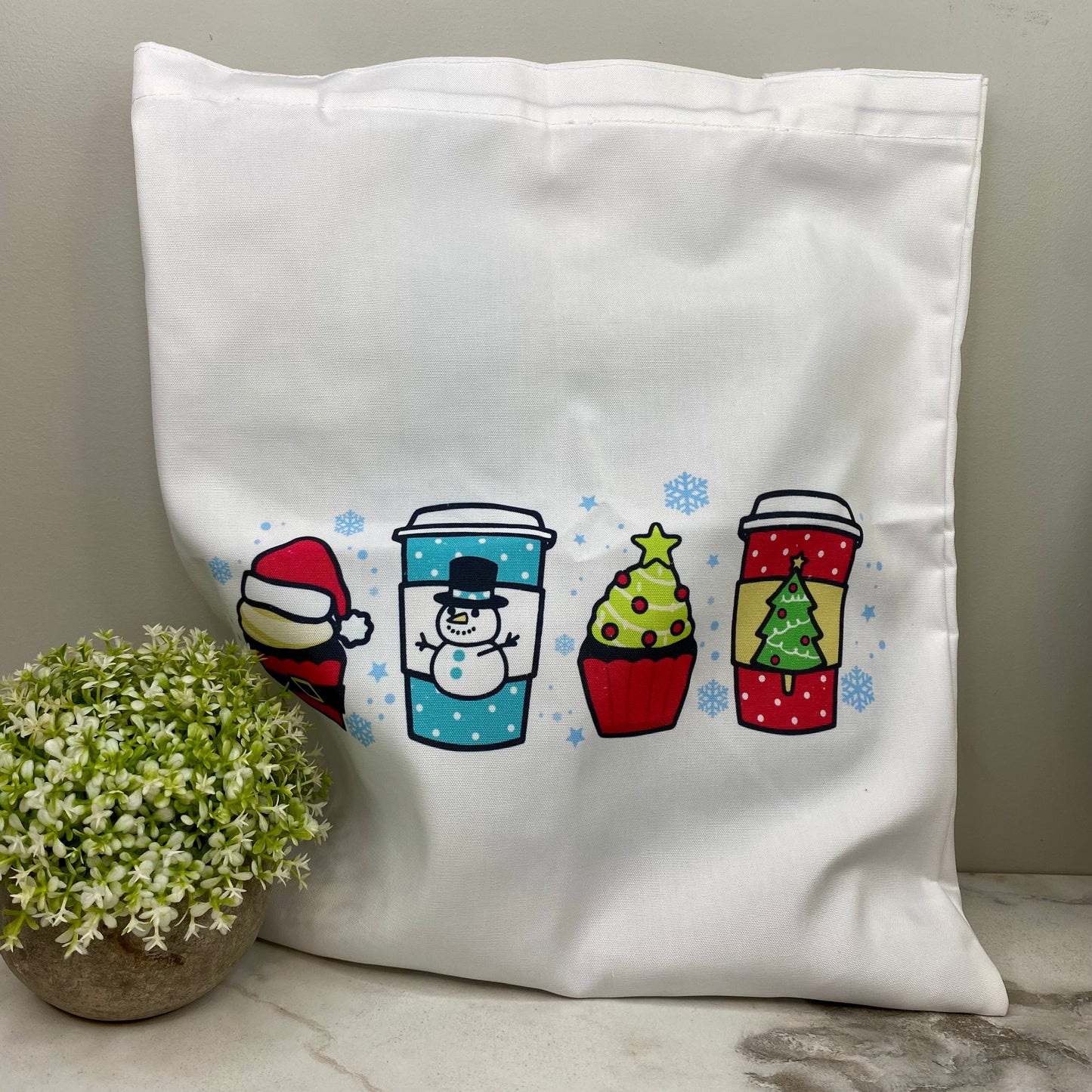 Tote Bag - Christmas - Cupcake Coffee