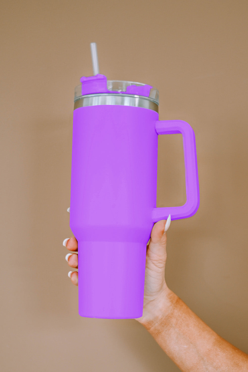 304 Stainless Steel Insulated Tumbler Mug with Straw