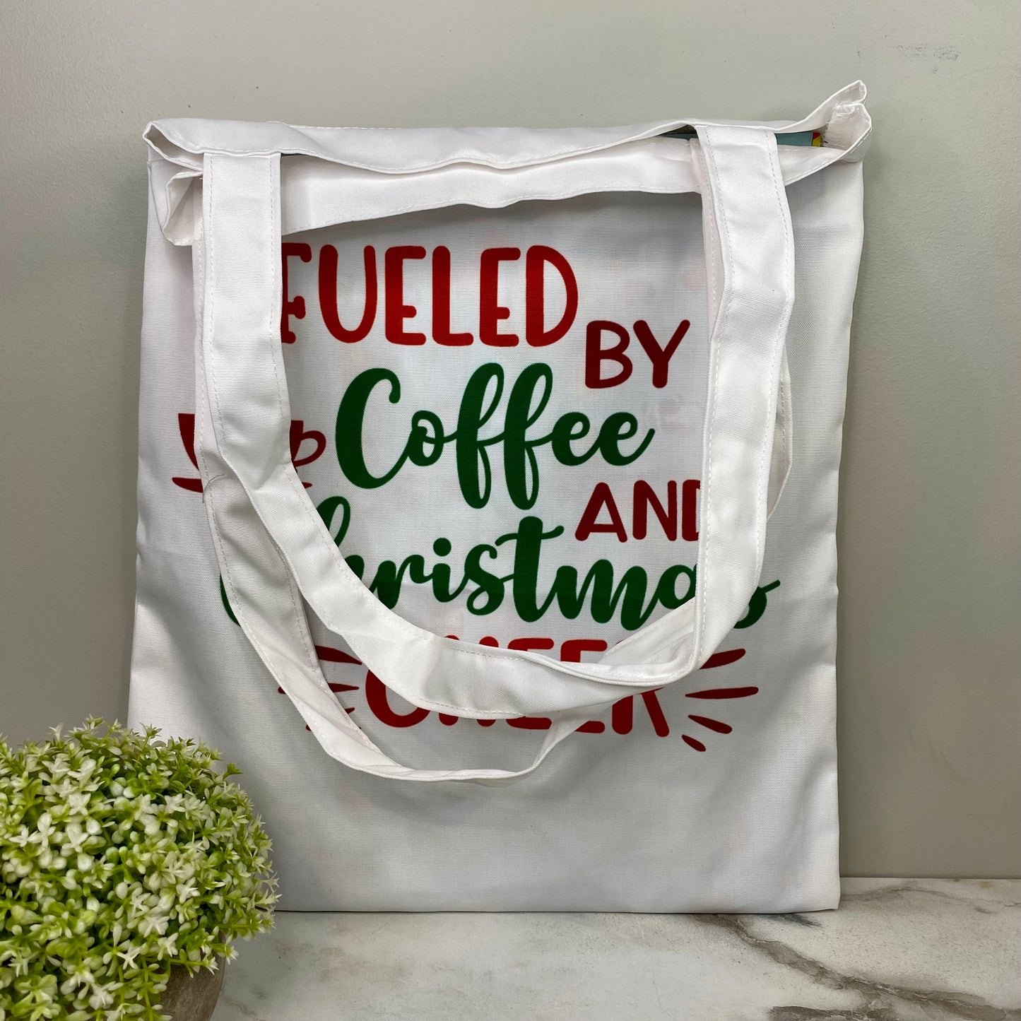 Tote Bag - Christmas - #41 - Fueled By Coffee