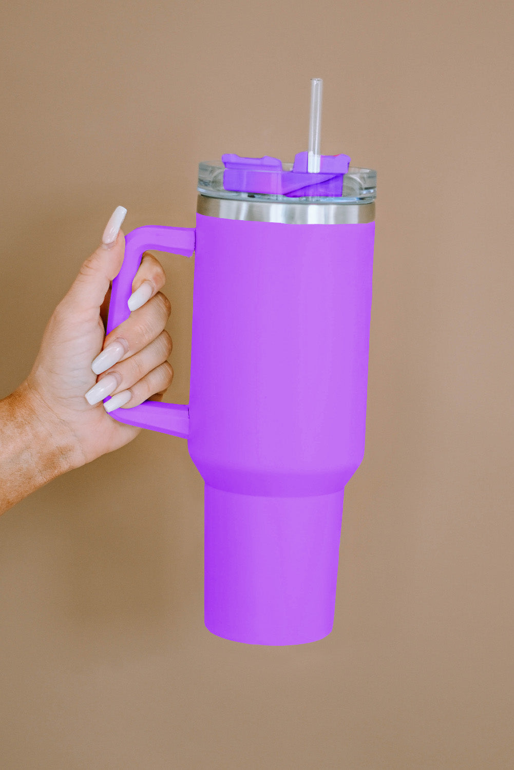 304 Stainless Steel Insulated Tumbler Mug with Straw