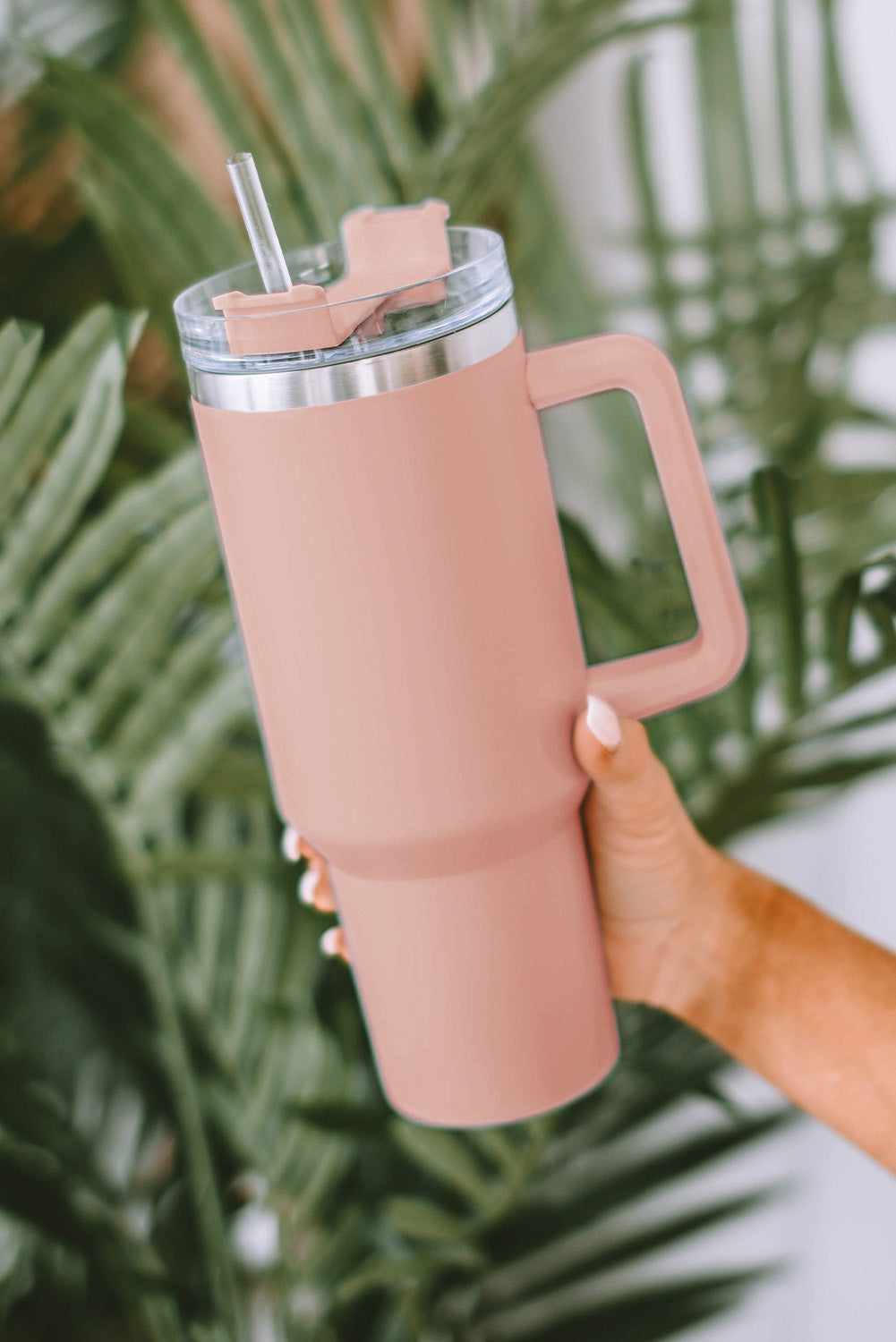 304 Stainless Steel Insulated Tumbler Mug with Straw