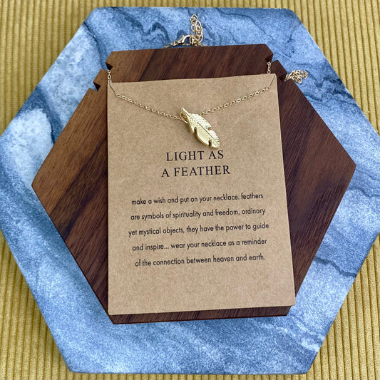 Necklace - Make A Wish - Light As A Feather
