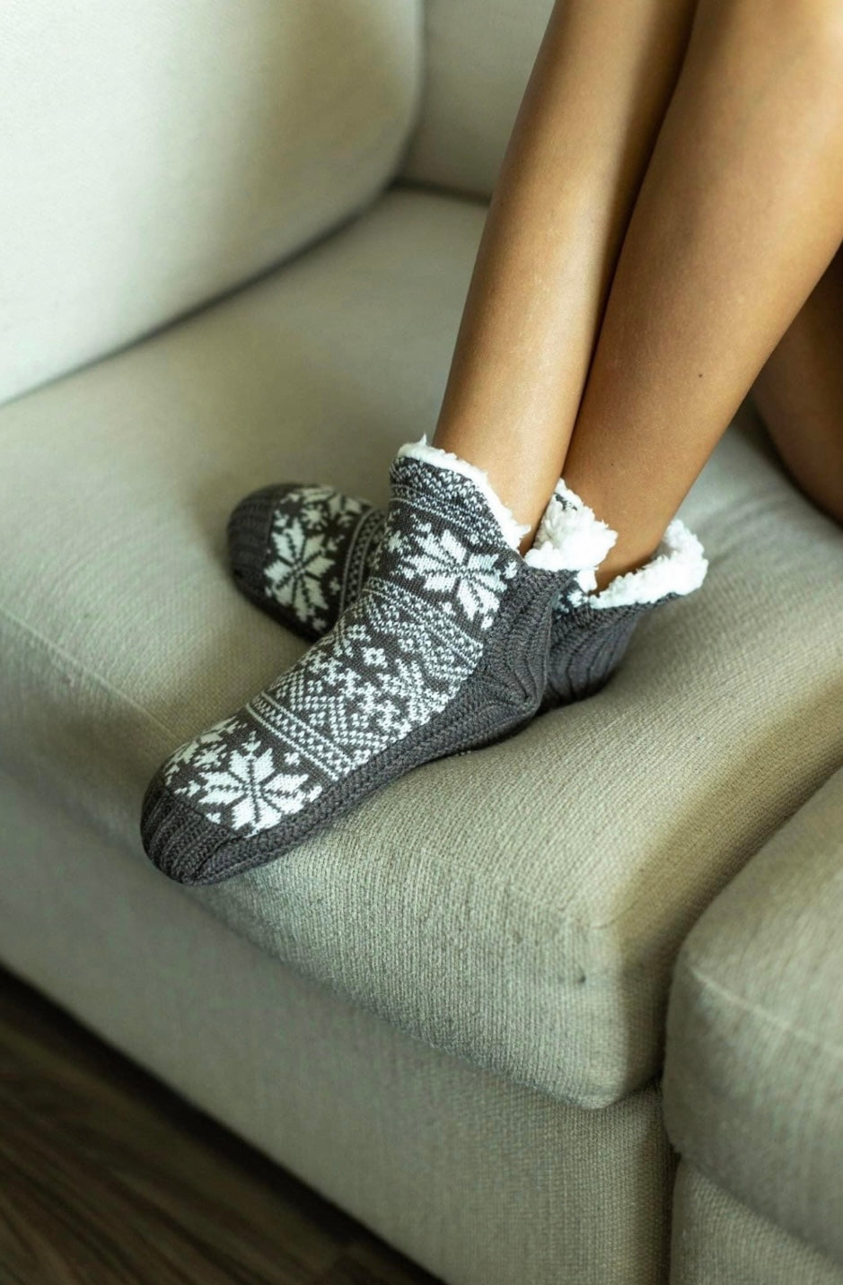 The Harmony - One Size Festive Slipper Socks