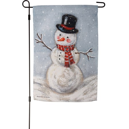 Snowman flag