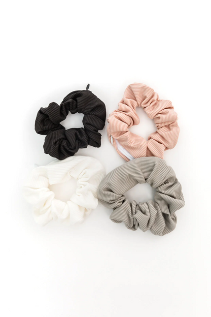 JUST BETWEEN US HIDDEN POCKET SCRUNCHIE SET