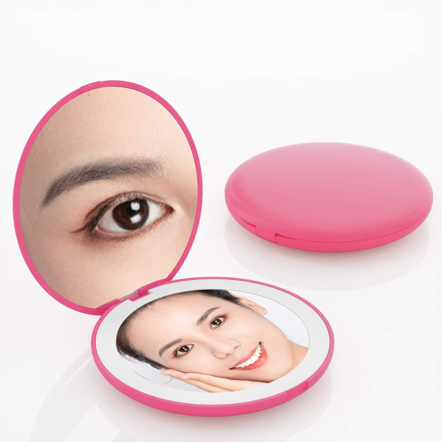 Compact LED Cosmetic Mirror