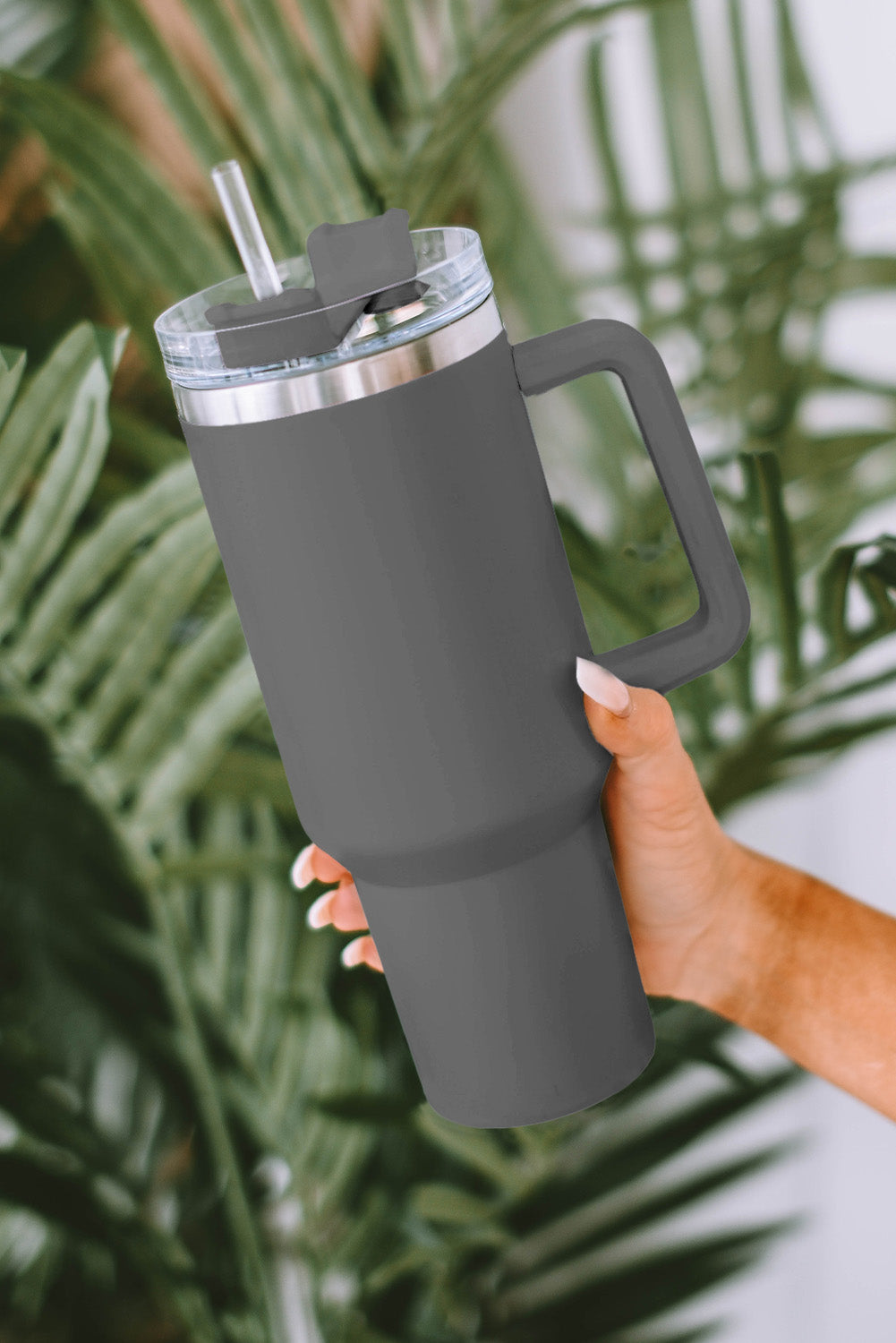 304 Stainless Steel Insulated Tumbler Mug with Straw