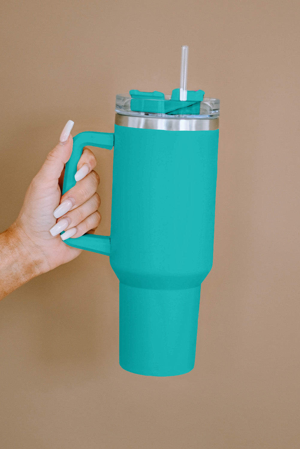 304 Stainless Steel Insulated Tumbler Mug with Straw