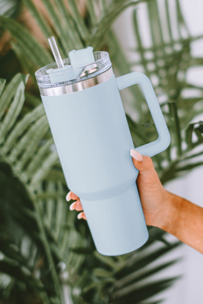 304 Stainless Steel Insulated Tumbler Mug with Straw