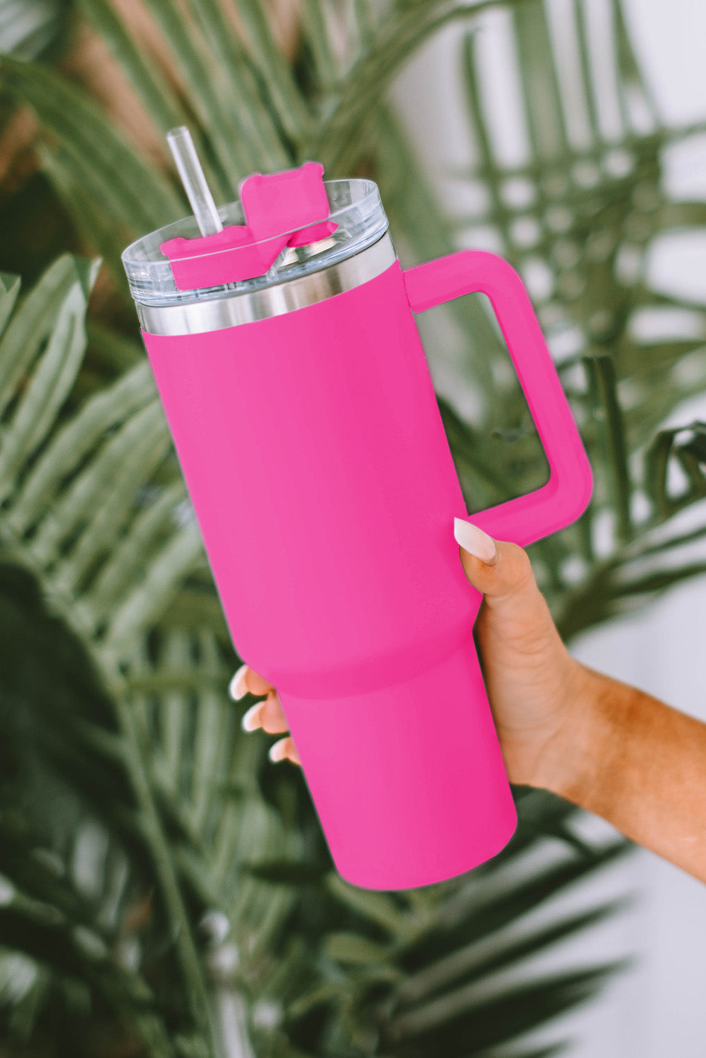 304 Stainless Steel Insulated Tumbler Mug with Straw