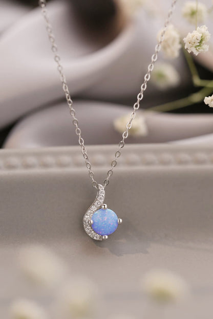 Sweet Beginnings Opal Necklace