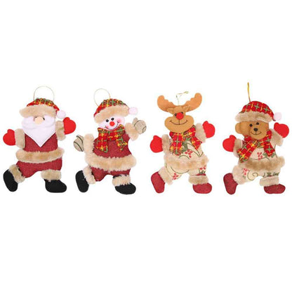 4-Piece Christmas Hanging Widgets