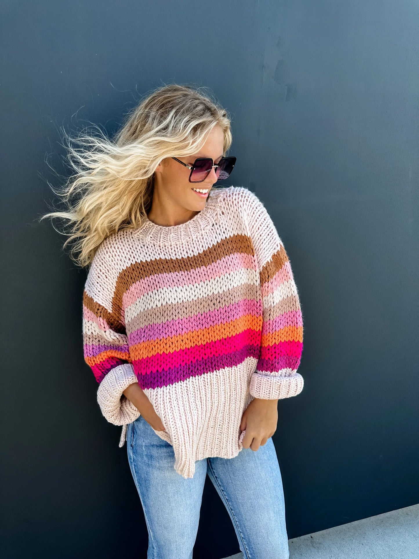 PREORDER: Micki Knit Sweater In Three Colors