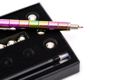 Magnetic Fidget Pen in Rainbow